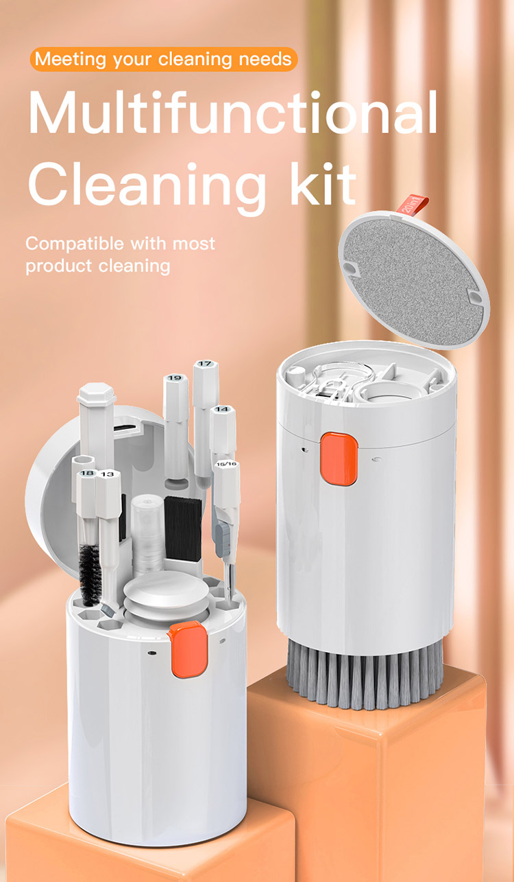 20in1 Cleaning Kit, Cleaning Kit, Q20 Clean Tools,Q20 Cleaner Set, Laptop Cleaner Kit, Keyboard Cleaning Kit, Earbud Cleaning Pen, 20-in-1 Cleaning Kit, Cleaning Brush